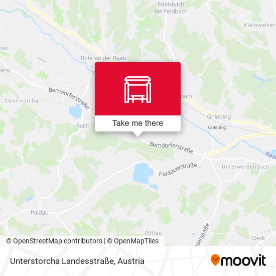 Unterstorcha Landesstraße map