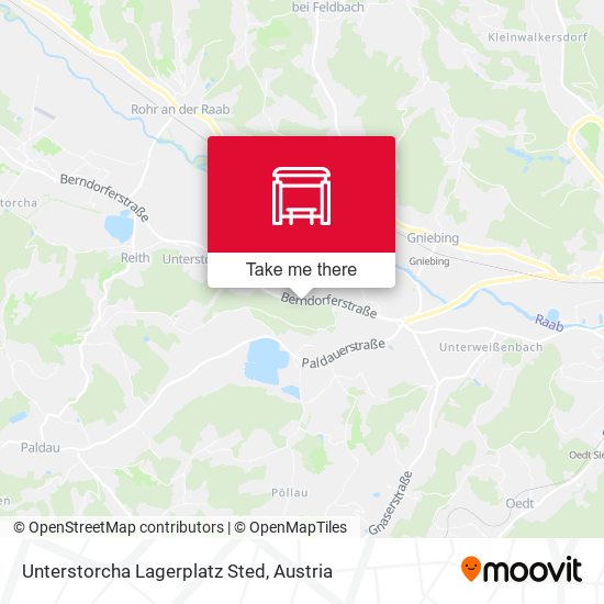 Unterstorcha Lagerplatz Sted map