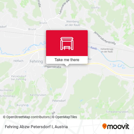Fehring Abzw Petersdorf I map