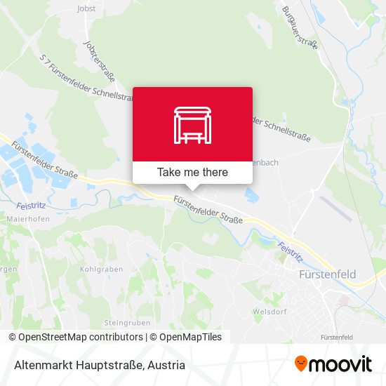 Altenmarkt Hauptstraße map