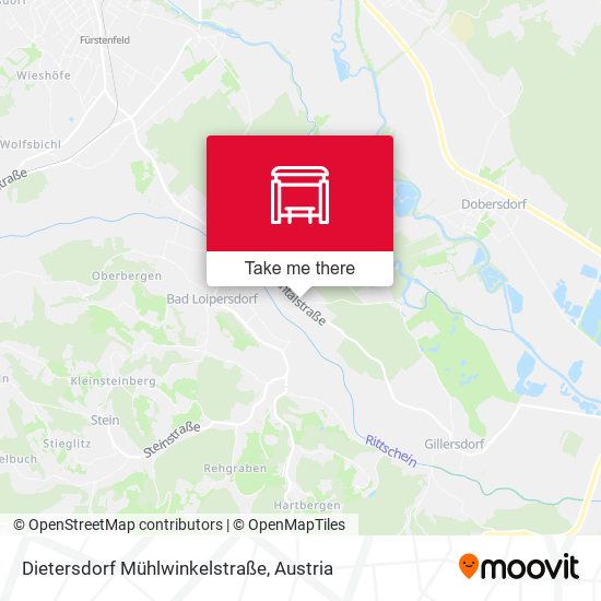 Dietersdorf Mühlwinkelstraße map