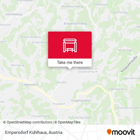 Empersdorf Kühlhaus map