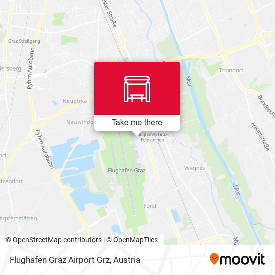 Flughafen Graz Airport Grz map