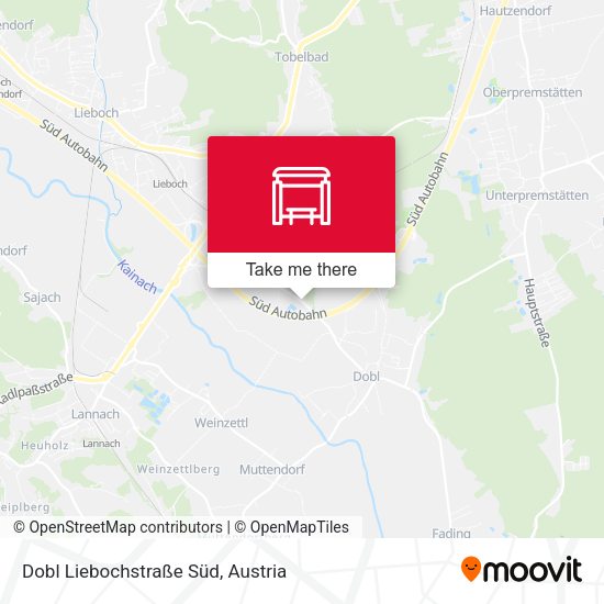 Dobl Liebochstraße Süd map