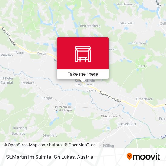 St.Martin Im Sulmtal Gh Lukas map