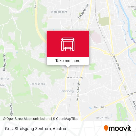 Graz Straßgang Zentrum map