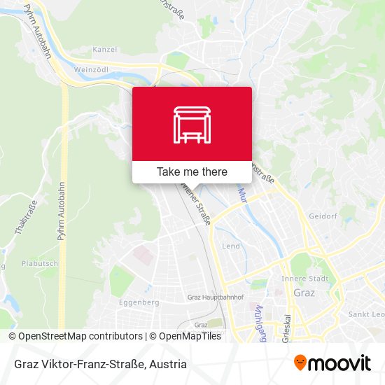 Graz Viktor-Franz-Straße map