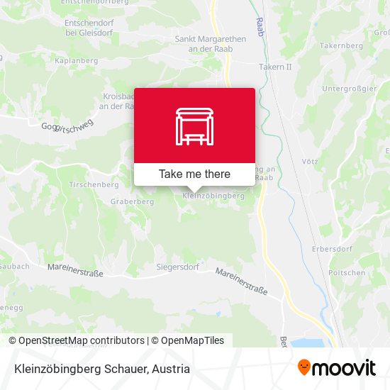 Kleinzöbingberg Schauer map