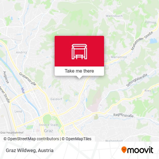 Graz Wildweg map