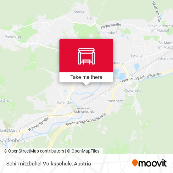 Schirmitzbühel Volksschule map