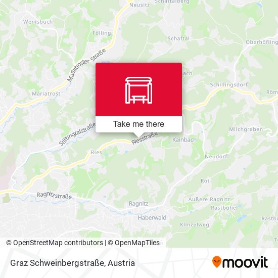 Graz Schweinbergstraße map