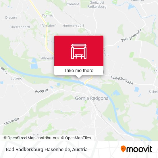 Bad Radkersburg Hasenheide map