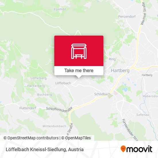 Löffelbach Kneissl-Siedlung map