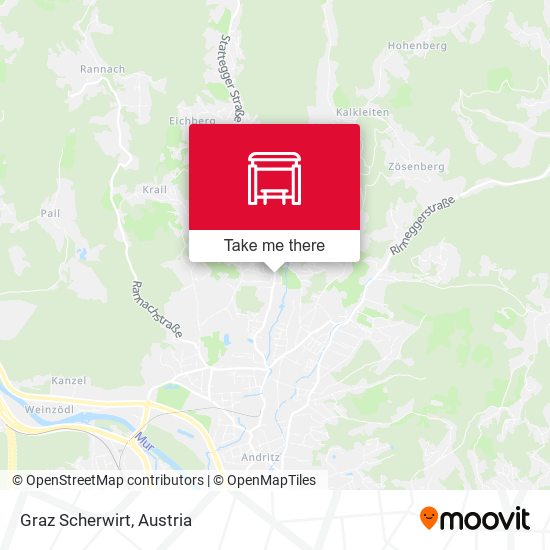 Graz Scherwirt map