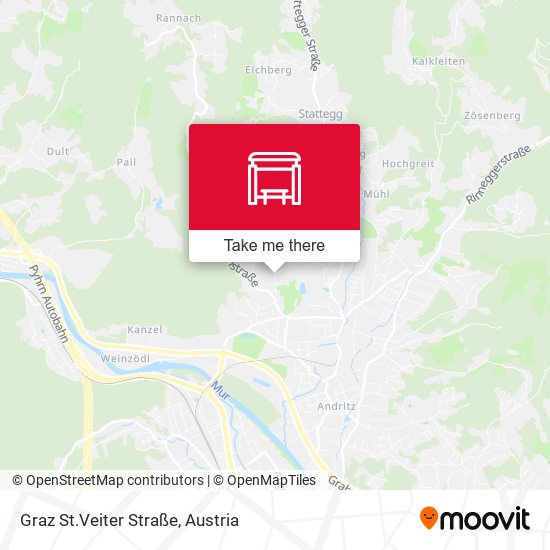 Graz St.Veiter Straße map