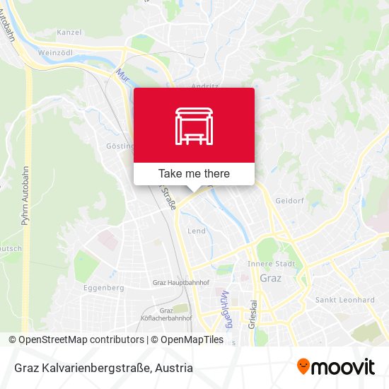 Graz Kalvarienbergstraße map