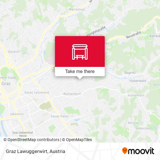 Graz Lawuggerwirt map