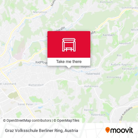 Graz Volksschule Berliner Ring map