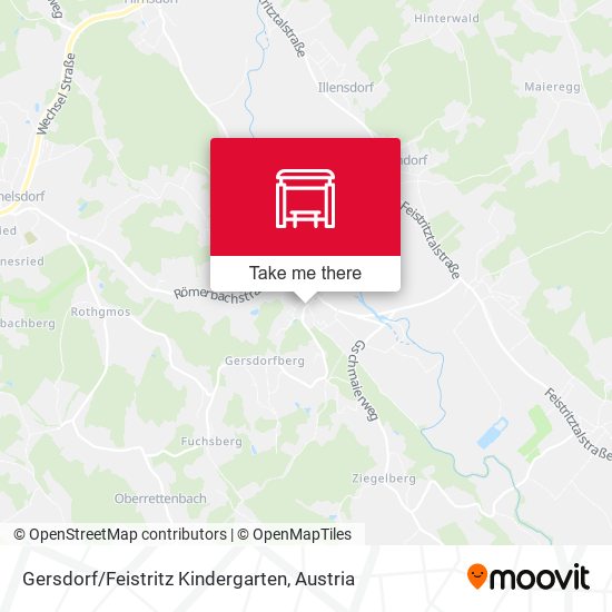 Gersdorf / Feistritz Kindergarten map