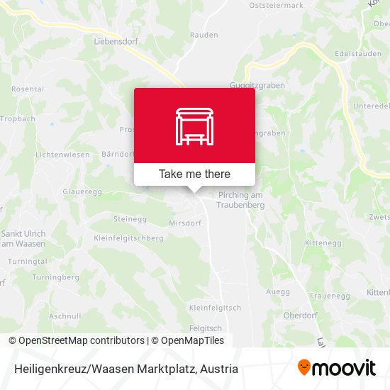 Heiligenkreuz / Waasen Marktplatz map