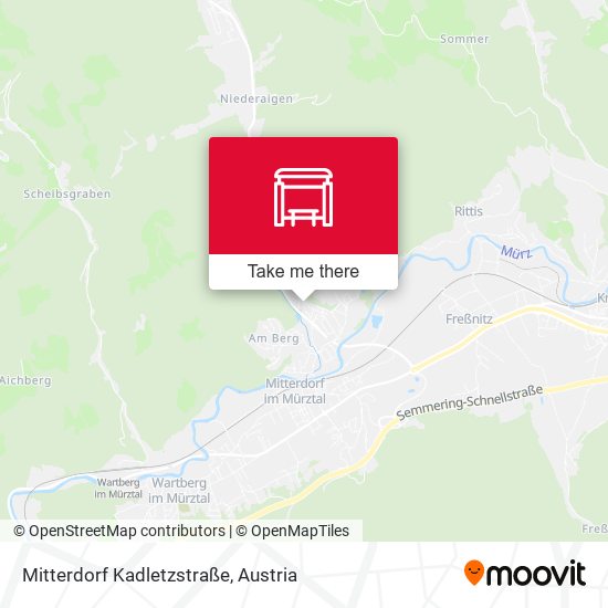 Mitterdorf Kadletzstraße map