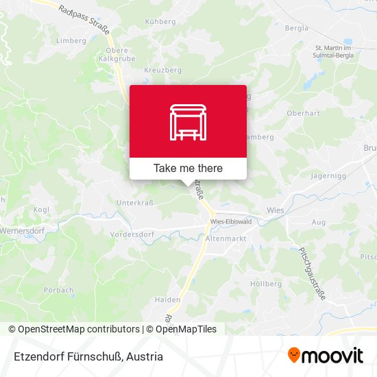 Etzendorf Fürnschuß map