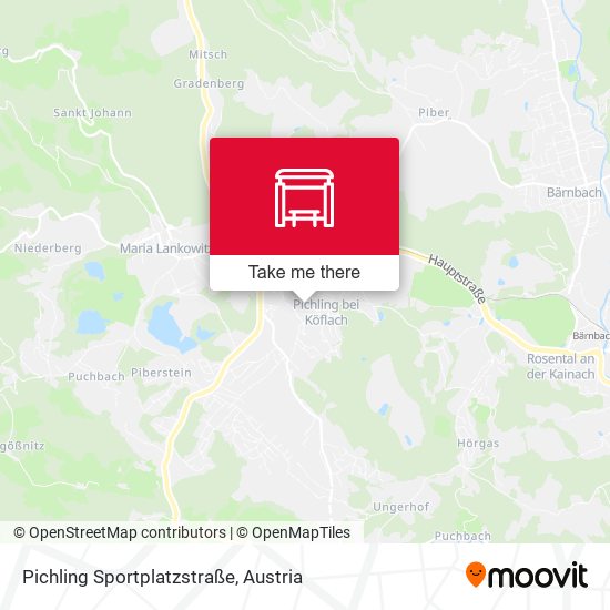 Pichling Sportplatzstraße map