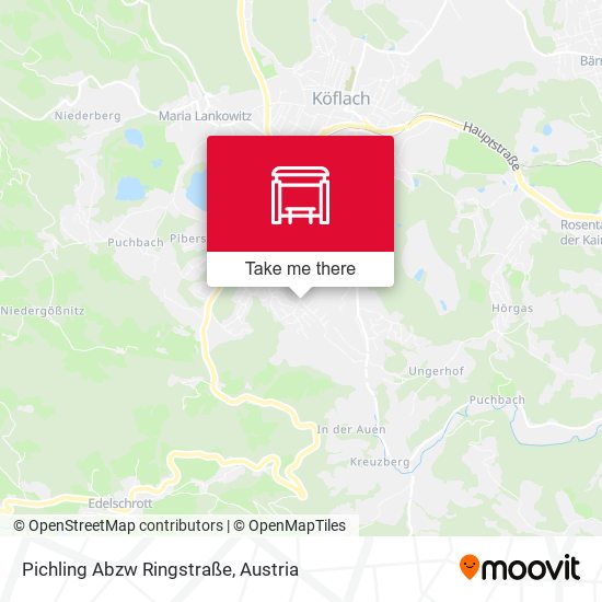 Pichling Abzw Ringstraße map