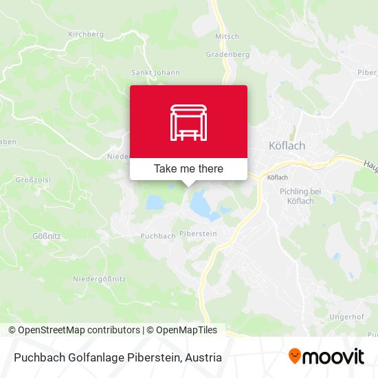 Puchbach Golfanlage Piberstein map