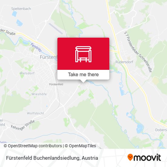 Fürstenfeld Buchenlandsiedlung map