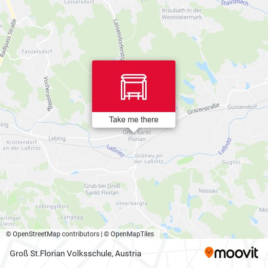 Groß St.Florian Volksschule map