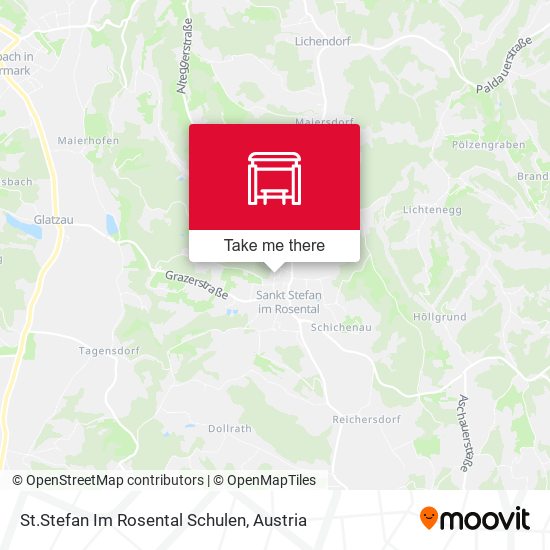 St.Stefan Im Rosental Schulen map