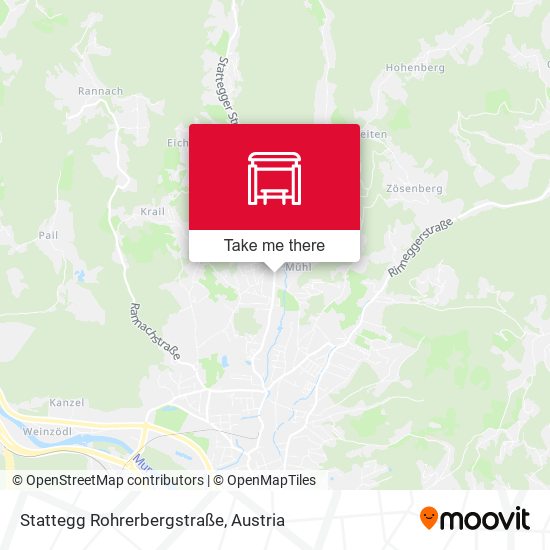 Stattegg Rohrerbergstraße map