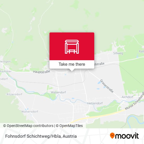 Fohnsdorf Schichtweg/Hbla map