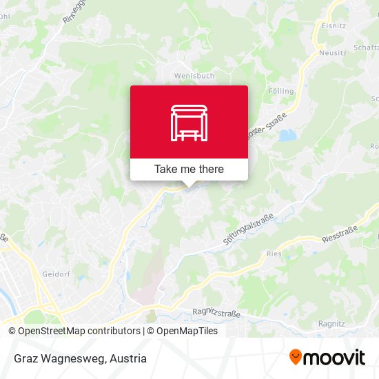 Graz Wagnesweg map