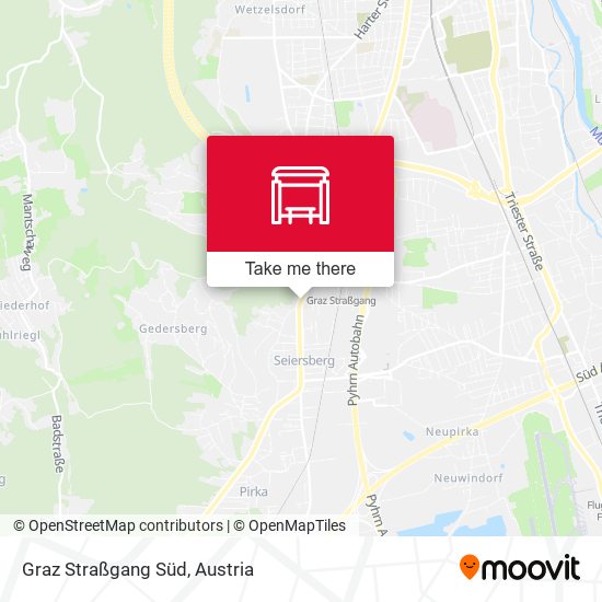 Graz Straßgang Süd map