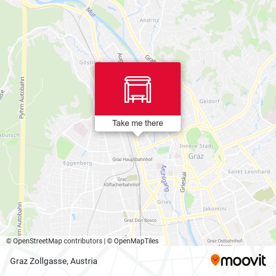 Graz Zollgasse map