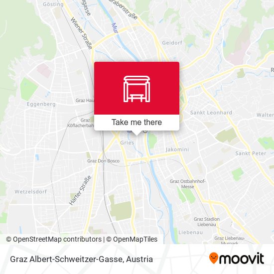 Graz Albert-Schweitzer-Gasse map