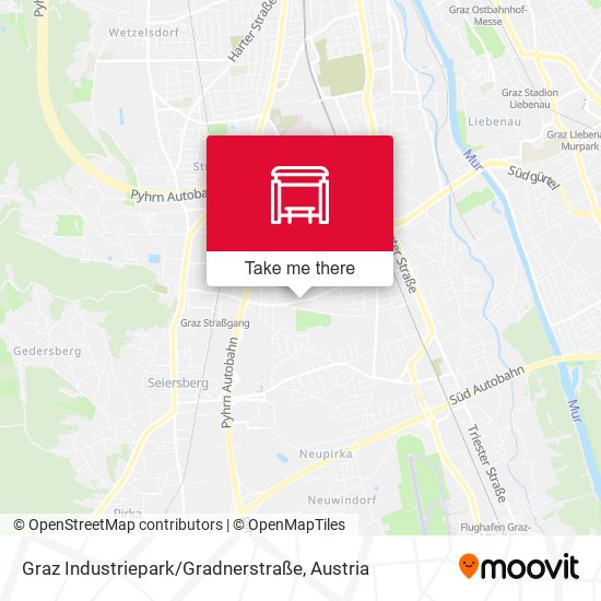 Graz Industriepark / Gradnerstraße map