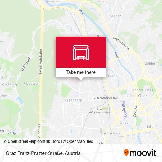 Graz Franz-Pratter-Straße map