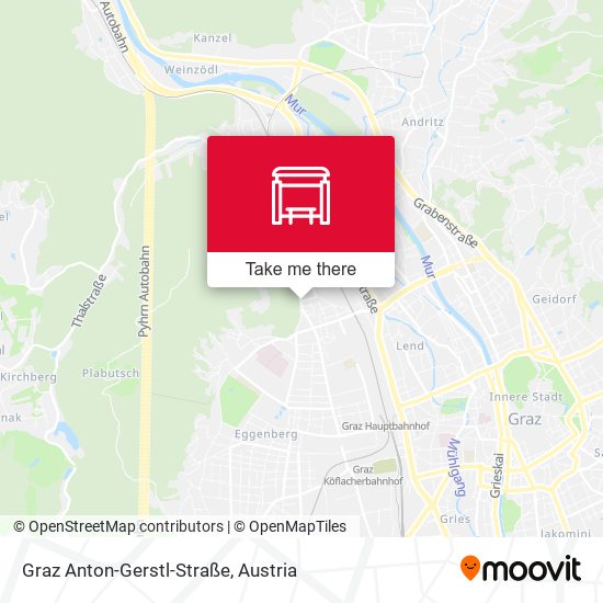 Graz Anton-Gerstl-Straße map