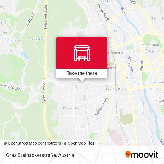 Graz Steinäckerstraße map