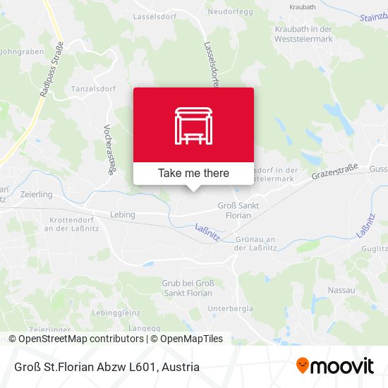 Groß St.Florian Abzw L601 map