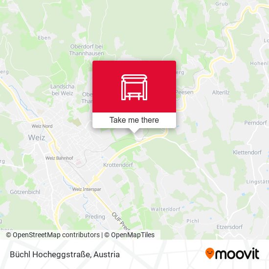 Büchl Hocheggstraße map
