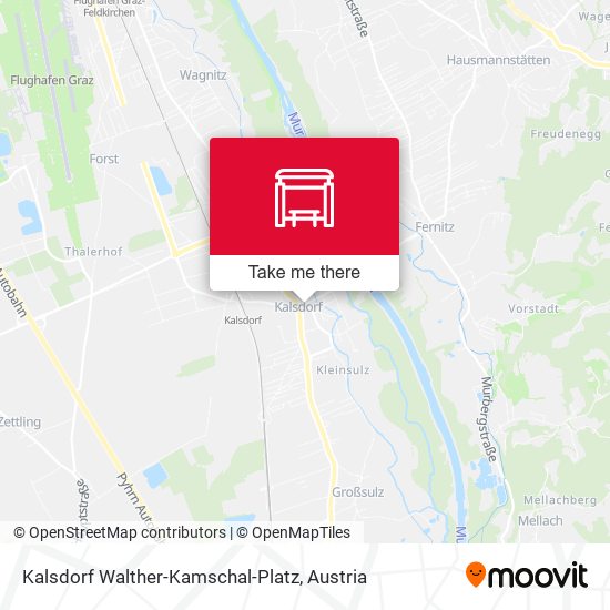 Kalsdorf Walther-Kamschal-Platz map