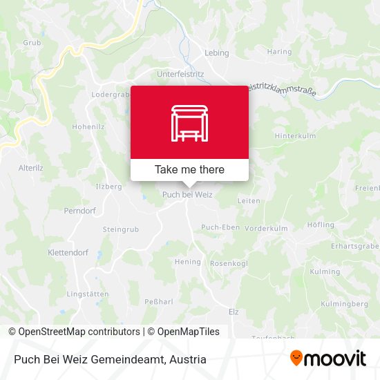 Puch Bei Weiz Gemeindeamt map