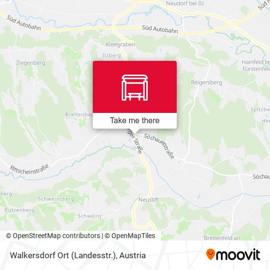 Walkersdorf Ort (Landesstr.) map