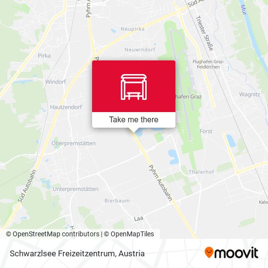 Schwarzlsee Freizeitzentrum map