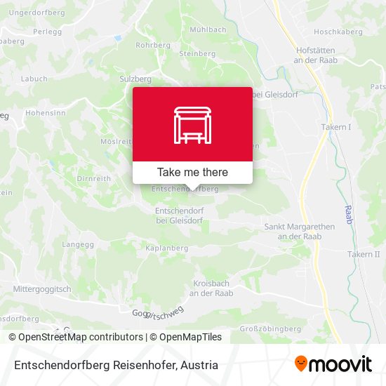 Entschendorfberg Reisenhofer map