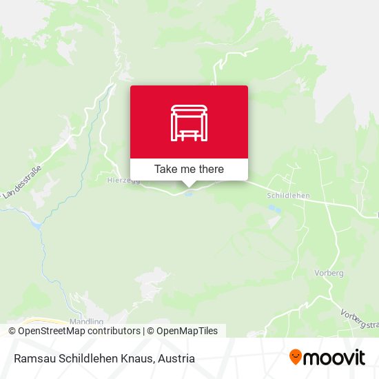 Ramsau Schildlehen Knaus map